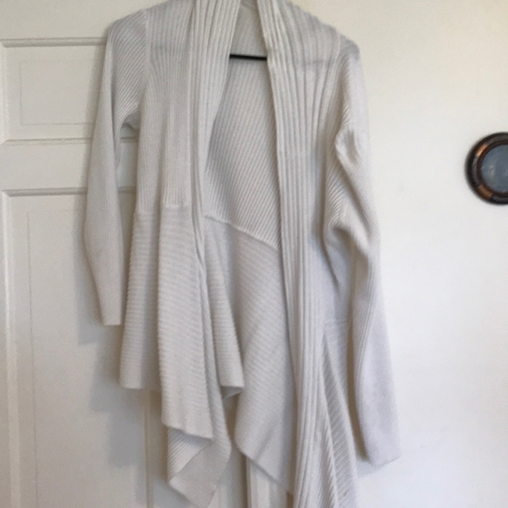 White sweater size large